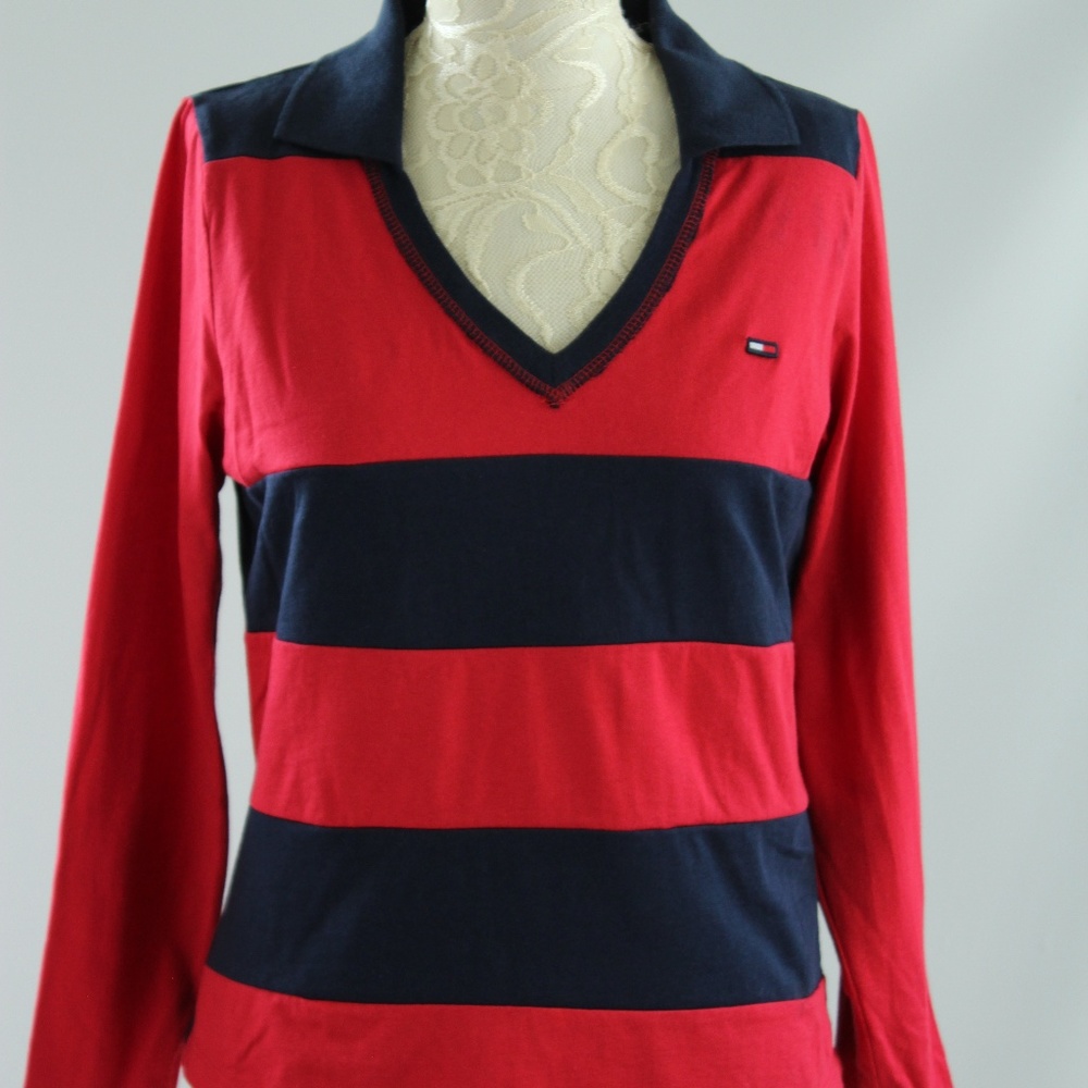 TOMMY HILFIGER Large striped Casual Top